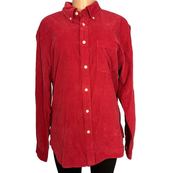 Brooks Brothers Red Fleece Button Down Shirt - Picture 1 of 9